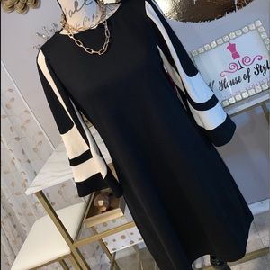 It’s the wide  sleeves for me Vintage dress